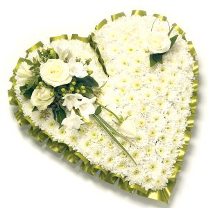 Traditional White Heart